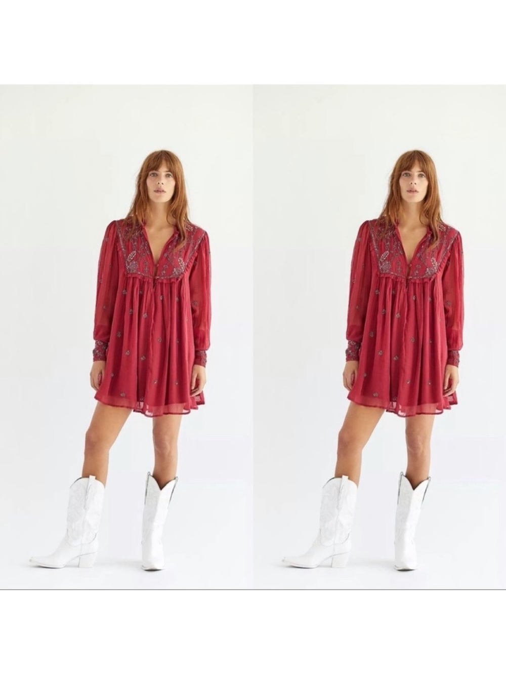 Free People Bali Golden Sun Dress - Picture 5 of 7